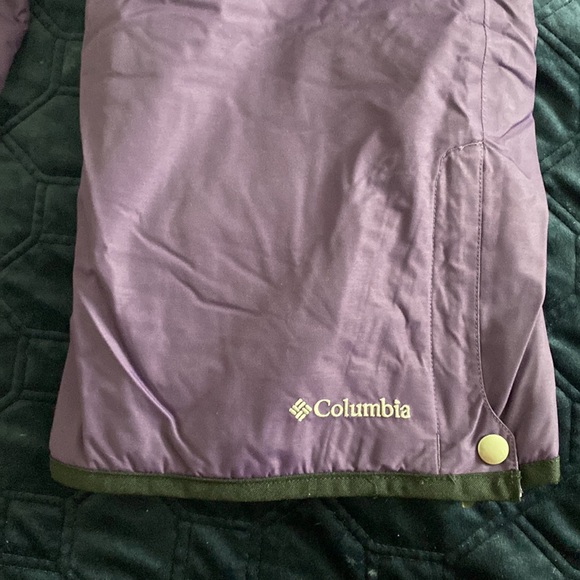Medium women’s Columbia purple ski pants used once - Picture 2 of 7